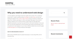 Desktop Screenshot of harpaj.net